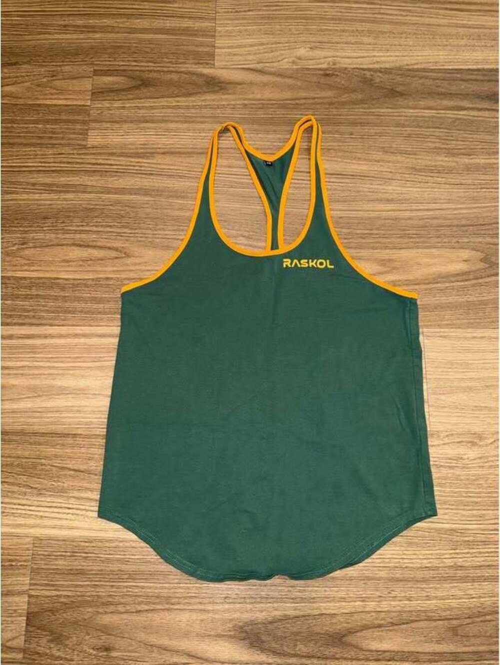 Men’s RASKOL Retro Hunter Green Stringer Tank (LIMITED EDITION)